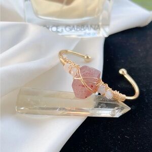 Self Love Strawberry Quartz Bracelet
